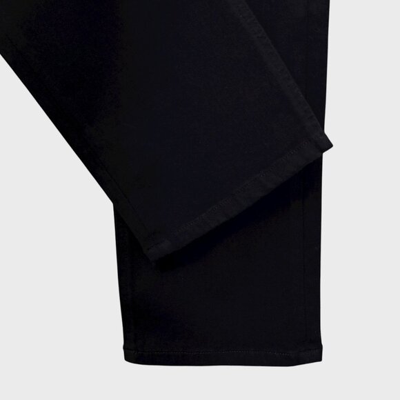 Quince Bella Stretch Straight Denim Jeans Black Women's 30 Organic Cotton New - Picture 7 of 14